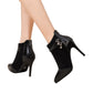 Elegante Stiefeletten mit spitzer Zehenpartie und Stilettoabsatz🔥Kauf 2 Artikel versandkostenfrei