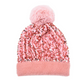 🔥⏰ Nur für kurze Zeit 50 % Rabatt!! 🔥Wintermütze mit Quaste und glitzernden Pailletten