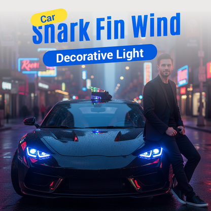 Auto-Haifischflosse Wind-Dekorationsleuchte