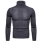 Herren-Rollkragenpullover mit Zopfmuster und schmaler Passform🔥Kauf 2 Artikel versandkostenfrei