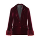 Eleganter schicker Damen-Anzug: Blazer & Hose