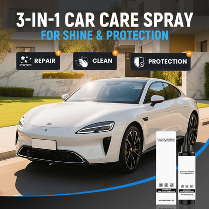 3-in-1 Autopflegespray für Glanz und Schutz