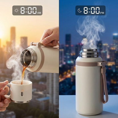 💥Neujahrsangebot 60 % ☕💧 Vakuumisolierte Edelstahlflasche 600ml – Perfekte Temperatur den ganzen Tag!