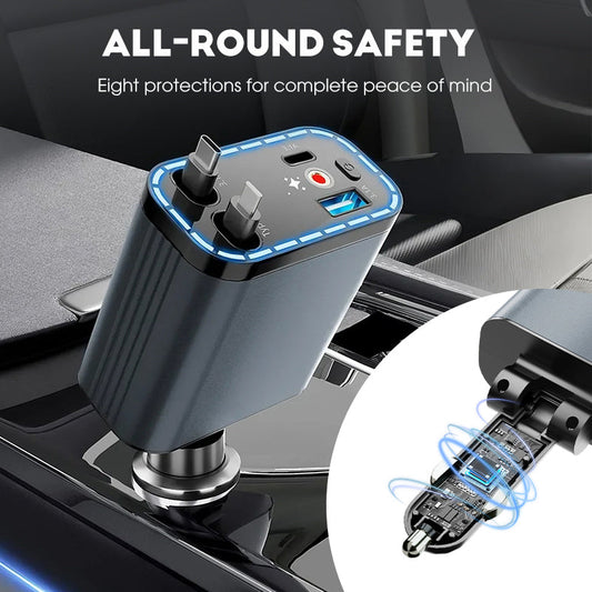 ⏳ 50% Rabatt & 3 für 2 Aktion – nur begrenzt! ✨ 90W Auto-Ladegerät mit Sternenlichtprojektor, Superschnelles Laden & magische Innenraumatmosphäre in einem! 🔌