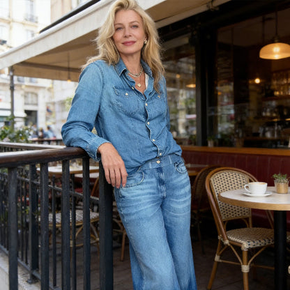 🔥⏰| Ultra-weiche Loungekleidung im Jeans-Look für maximalen Komfort
