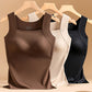 🔥 Thermo-Tanktop mit integriertem BH – ultrawarm, dehnbar & nachhaltig! ☀️ Perfekt für kalte Tage. In 3 Farben.