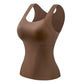 🔥 Thermo-Tanktop mit integriertem BH – ultrawarm, dehnbar & nachhaltig! ☀️ Perfekt für kalte Tage. In 3 Farben.
