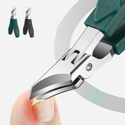 Schräg geschnittene Nagelschere mit großer Öffnung