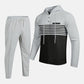 📢📢49% Rabatt!! ⏰ Herren-Trainingsanzug mit Kapuze und Farbblock-Design 👖