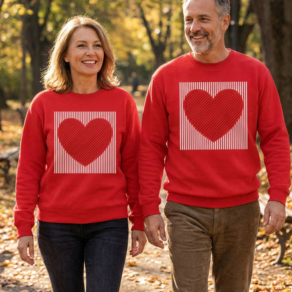 Unisex-Freizeit-Sweatshirt mit Rundhalsausschnitt