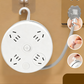 🔌 50% RABATT! 🏠 Runde Steckdosenleiste mit Kabelaufwicklung – Integrierter Schalter, 3 USB-Anschlüsse & Platzsparendes Design ✨