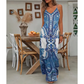 ⏳🔥2026 Hot Sale🎁Women’s Retro Print V-Neck Sleeveless Maxi Dress🔥Kauf 2 Artikel versandkostenfrei