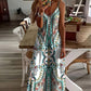 ⏳🔥2026 Hot Sale🎁Women’s Retro Print V-Neck Sleeveless Maxi Dress🔥Kauf 2 Artikel versandkostenfrei