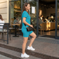 2-teiliges Set aus Oberteil und Shorts für Damen 🔥Kauf 2 Artikel versandkostenfrei🔥
