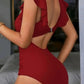 👙 50% RABATT! 💃 Sexy Einteiler mit Rüschen – Rüschen-Detail, Knackige Passform & Vielseitig Styling 🌸