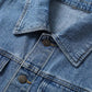 📢📢50 % Rabatt!! ⏰👖【Lange Jeansjacke】—— Zugeknöpft für Eleganz, aufgeknöpft für Flair – ein Kleidungsstück, mit dem Sie den Stil im Frühling und Herbst meistern!🤠💙✨