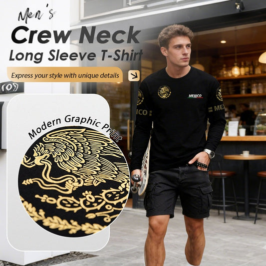 ✨🔥Bequemes Langarmshirt Herren | Rundhalsausschnitt🔥