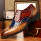 Klassische Herren Budapester Schuhe mit Flügelkappen