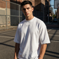 Oversize-T-Shirt für Herren, für Fitnessstudio und Freizeit