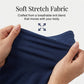 🔥Solange der Vorrat reicht 40 % Rabatt!🎉Damen 3/4 Jogginghose – Strickstoff, Hoher Bund mit Kordelzug, Mit Taschen