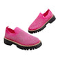 Damen-Slipper mit Strasssteinen