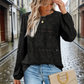 🔥 Limitierte Zeitangebot – Elegantes Damen Crew-Neck Longsleeve mit Ausschnitten