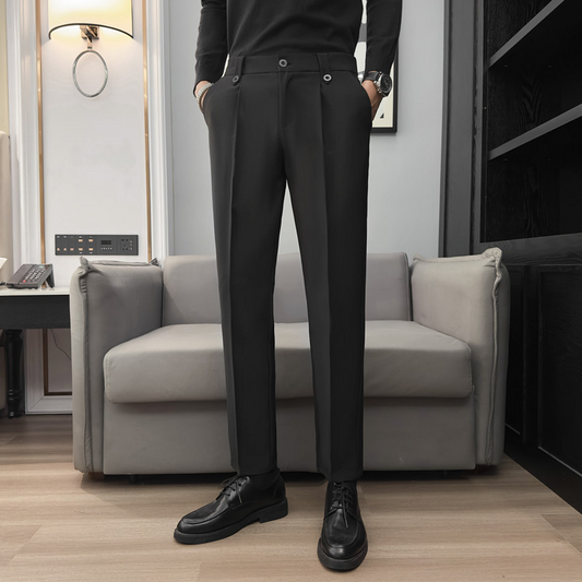 🔥 50% Rabatt! Slim-Fit Herren-Businesshose mit geradem Bein