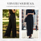 Damenhose mit Blumenmuster aus Spitze, weitem Bein und hoher Taille
