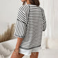 👚 50 % RABATT! 🔥 Damen-T-Shirt mit Streifen & lockerer Passform