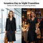 👗Elegantes Damen V-Ausschnitt Mesh-Kleid