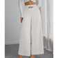 💎🔥 Jetzt im Trend – High-Waist-Weite-Hose mit Ketten-Detail – vielseitig