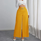 💎🔥 Jetzt im Trend – High-Waist-Weite-Hose mit Ketten-Detail – vielseitig