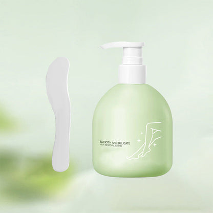 🧴 🪒 Mildes und schonendes Set – Haarentfernungscreme + Rasiermesser – Schmerzfrei für empfindliche Haut, keine dunklen Flecken oder Stoppeln 🌸