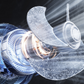 Moderne 2-in-1-LED-Deckenventilatorleuchte