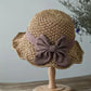 🎀 50% Sommer-Deal 👒 Eleganter Strohhut mit Retro-Schleife – faltbar, luftig & stilvoll ✨