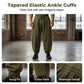 Weite Herrenhose mit Kordelzug in der Taille