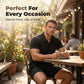 Jacquard-Set aus T-Shirt und Shorts für Herren