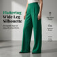 Set aus ärmellosem Oberteil und Hose mit weitem Bein für Damen