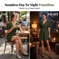 Eleganter Overall mit Ausschnitt an der Taille