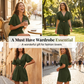 Eleganter Overall mit Ausschnitt an der Taille