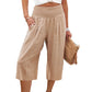 【S–3XL】🍂Leichte Damen-Crop-Hose mit elastischem Bund