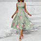 👗🌸 Ärmelloses Freizeitkleid mit Blumenmuster für Damen – Leicht, lässig & perfekt für den Sommer 🌼