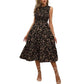 👗🌸 Ärmelloses Freizeitkleid mit Blumenmuster für Damen – Leicht, lässig & perfekt für den Sommer 🌼