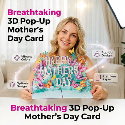 3D-Pop-up-Karte zum Muttertag