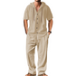 🔥Limited-time offer-Men's Casual Hooded Shirt & Pants Set