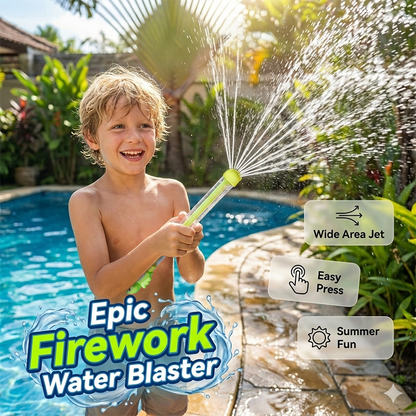 Sommer-Sonderangebot – Wasserspritzspielzeug mit Feuerwerk für Kinder