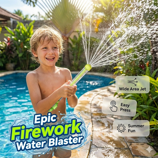 Sommer-Sonderangebot – Wasserspritzspielzeug mit Feuerwerk für Kinder