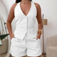 🔥2026 HEISSER SALE 50 % RABATT!!!👗Halter-Top und Shorts – 2-teiliges Set