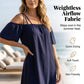 👗🌸 Schulterfreies Minikleid – locker und luftig