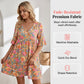 Women’s Casual V-Neck Floral Print Dress